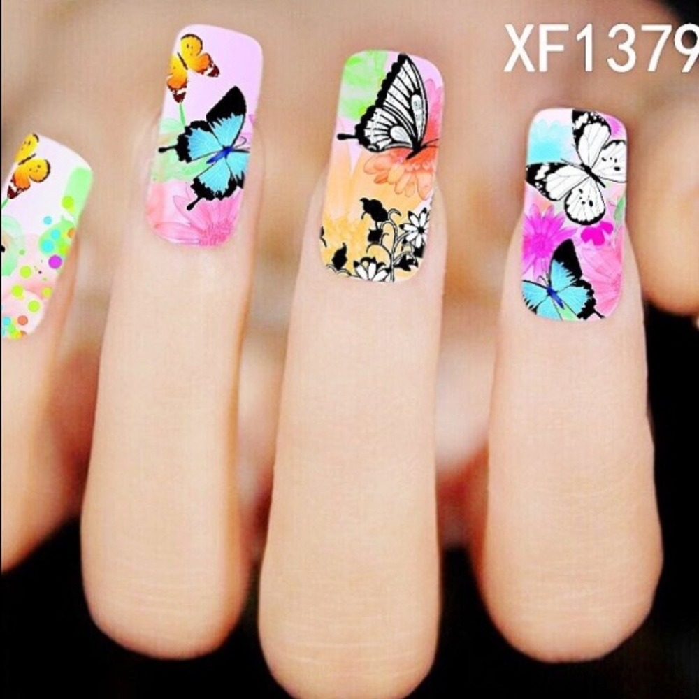 3 for $12 Nail Art Waterslide Tattoos Perfect Rose - Picture 5 of 7
